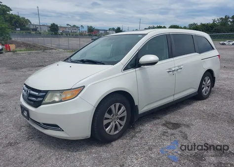 2015 Honda Odyssey Ex-L z USA, uszkodzony, nr VIN 5FNRL5H60FB065705